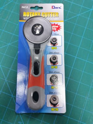 Rotary cutters. 28mm, 45mm, 60mm.