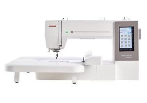 Embroidery. Janome MC550E
