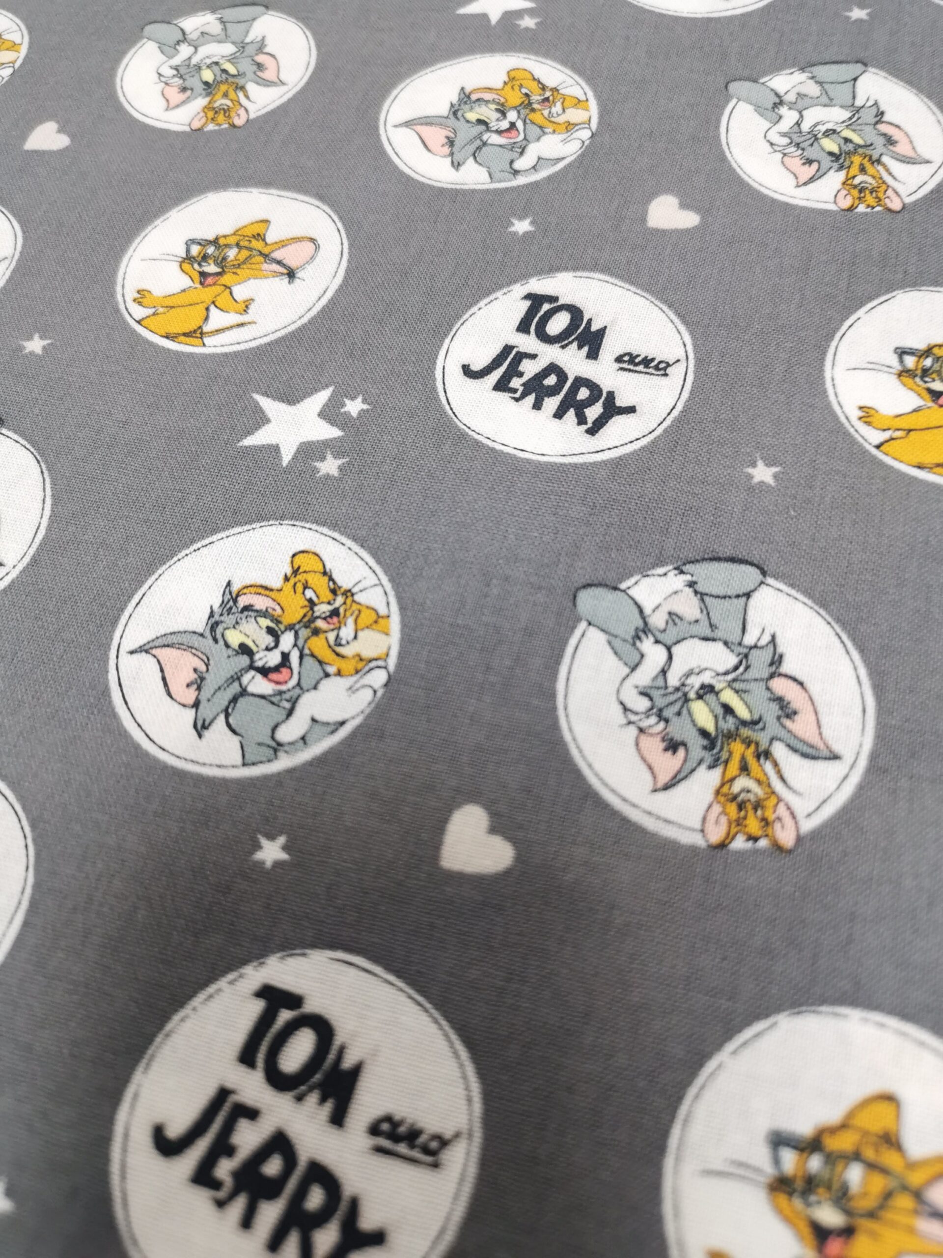 Tom & Jerry patchwork cotton fabric - Image 5