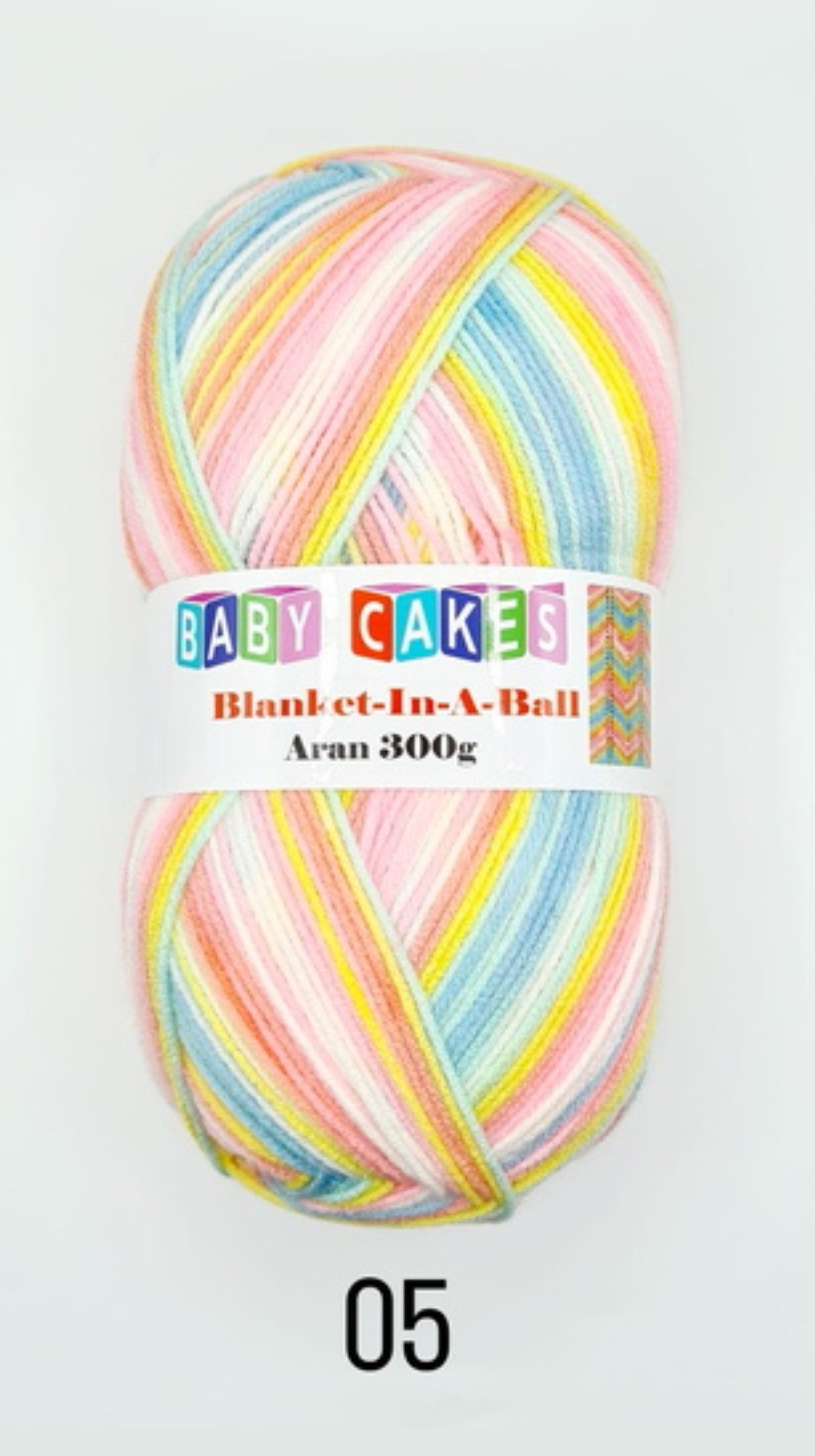 Woolcraft Baby Cakes Blanket In A Ball 300g Aran - Image 5