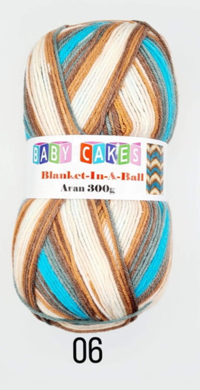 Woolcraft Baby Cakes Blanket In A Ball 300g Aran - Image 9