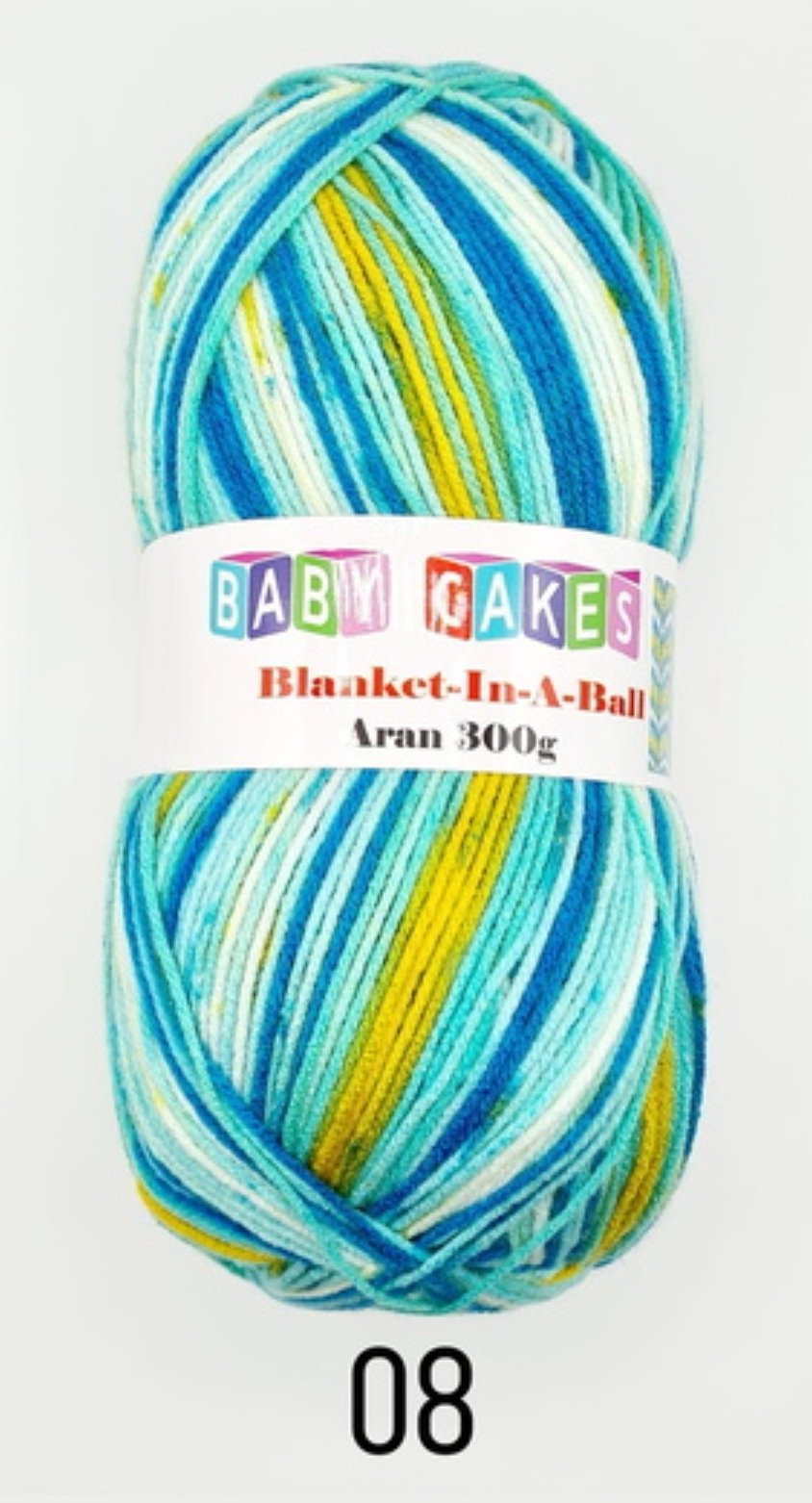 Woolcraft Baby Cakes Blanket In A Ball 300g Aran - Image 2