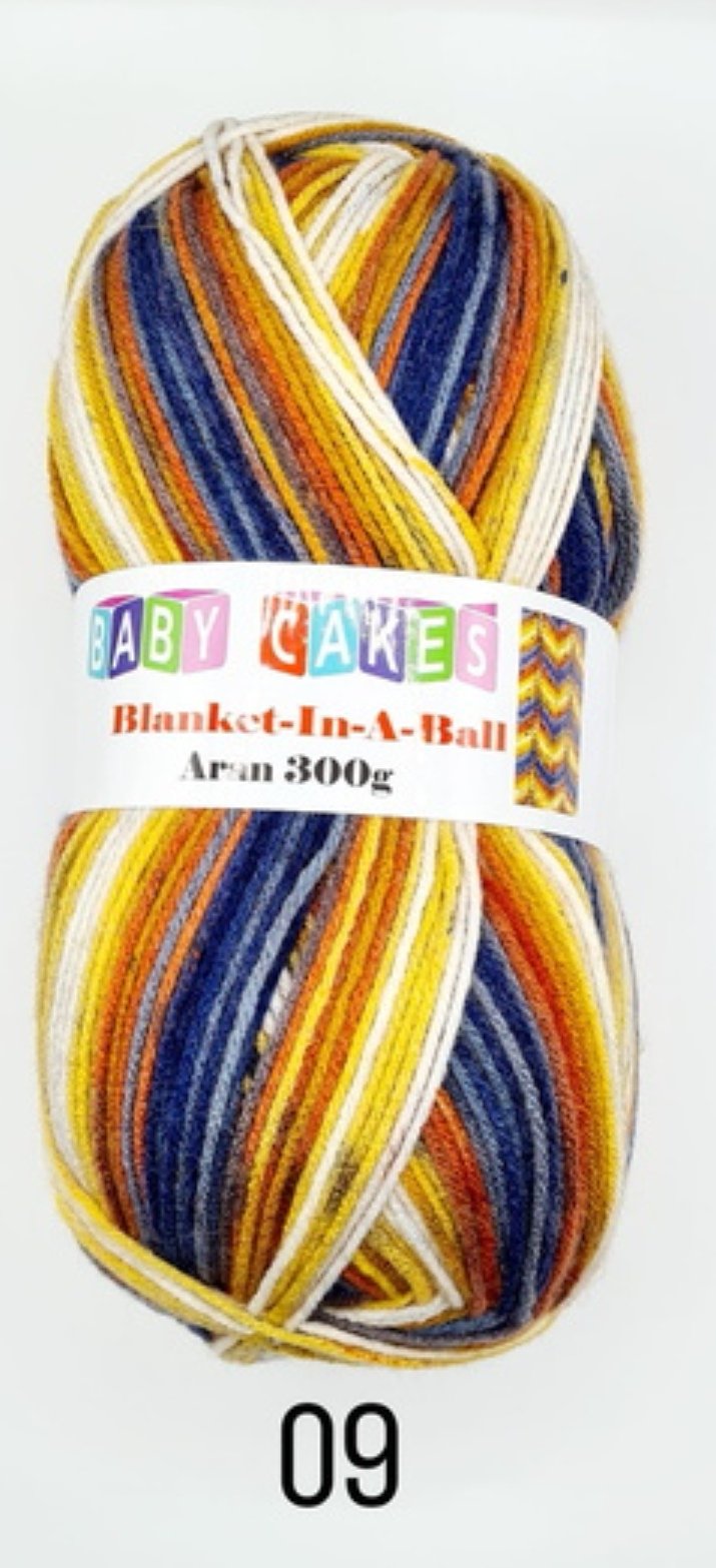 Woolcraft Baby Cakes Blanket In A Ball 300g Aran - Image 6