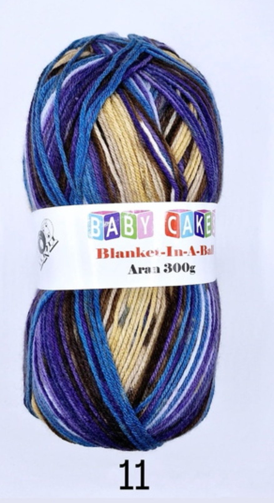 Woolcraft Baby Cakes Blanket In A Ball 300g Aran - Image 8