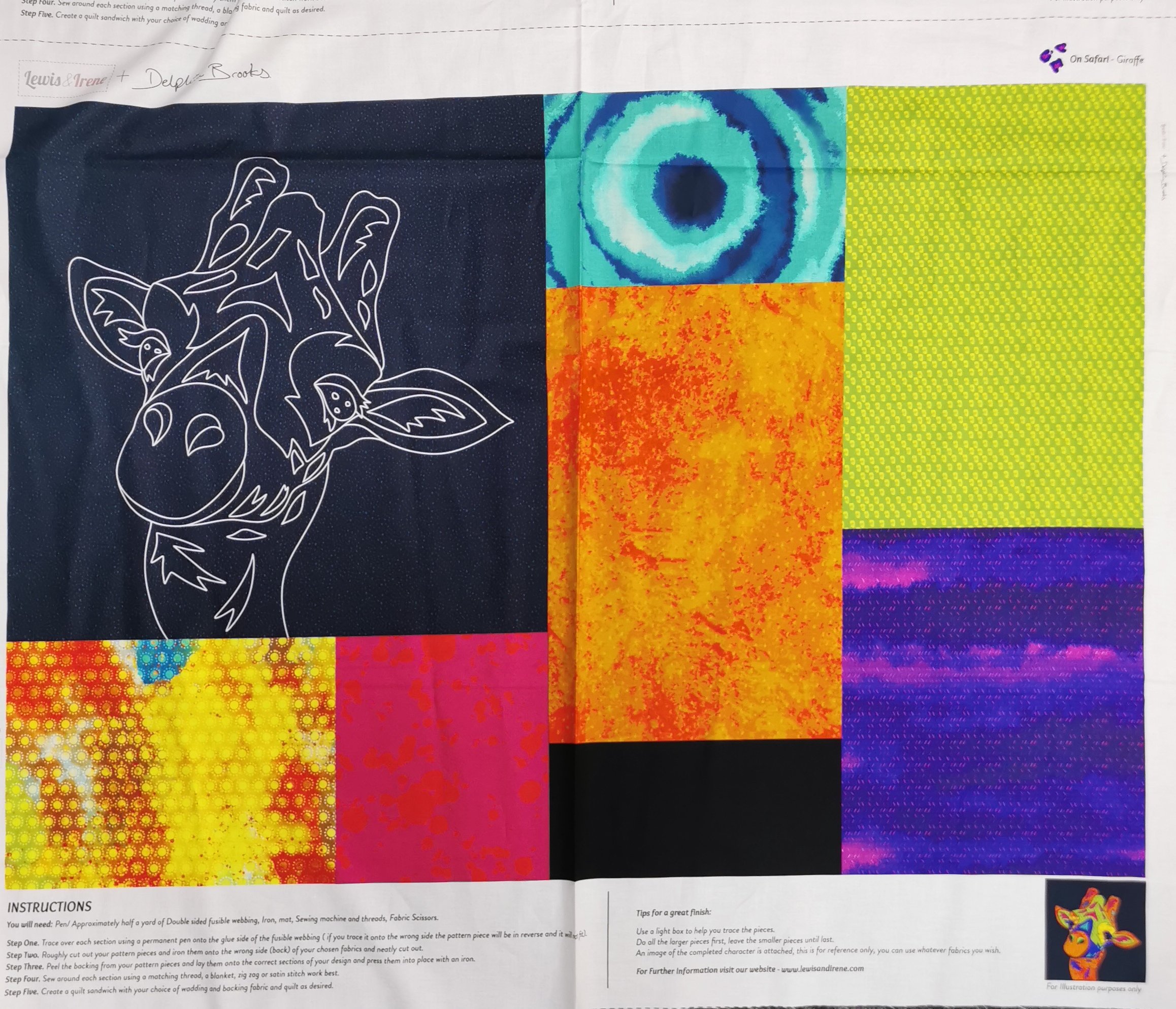 Delphine Brooks / Lewis & Irene - Safari Panel Collection - Image 4