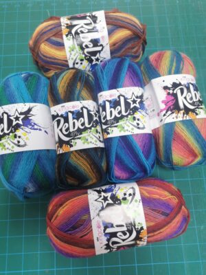Rebel 4 ply, King Cole sock yarn