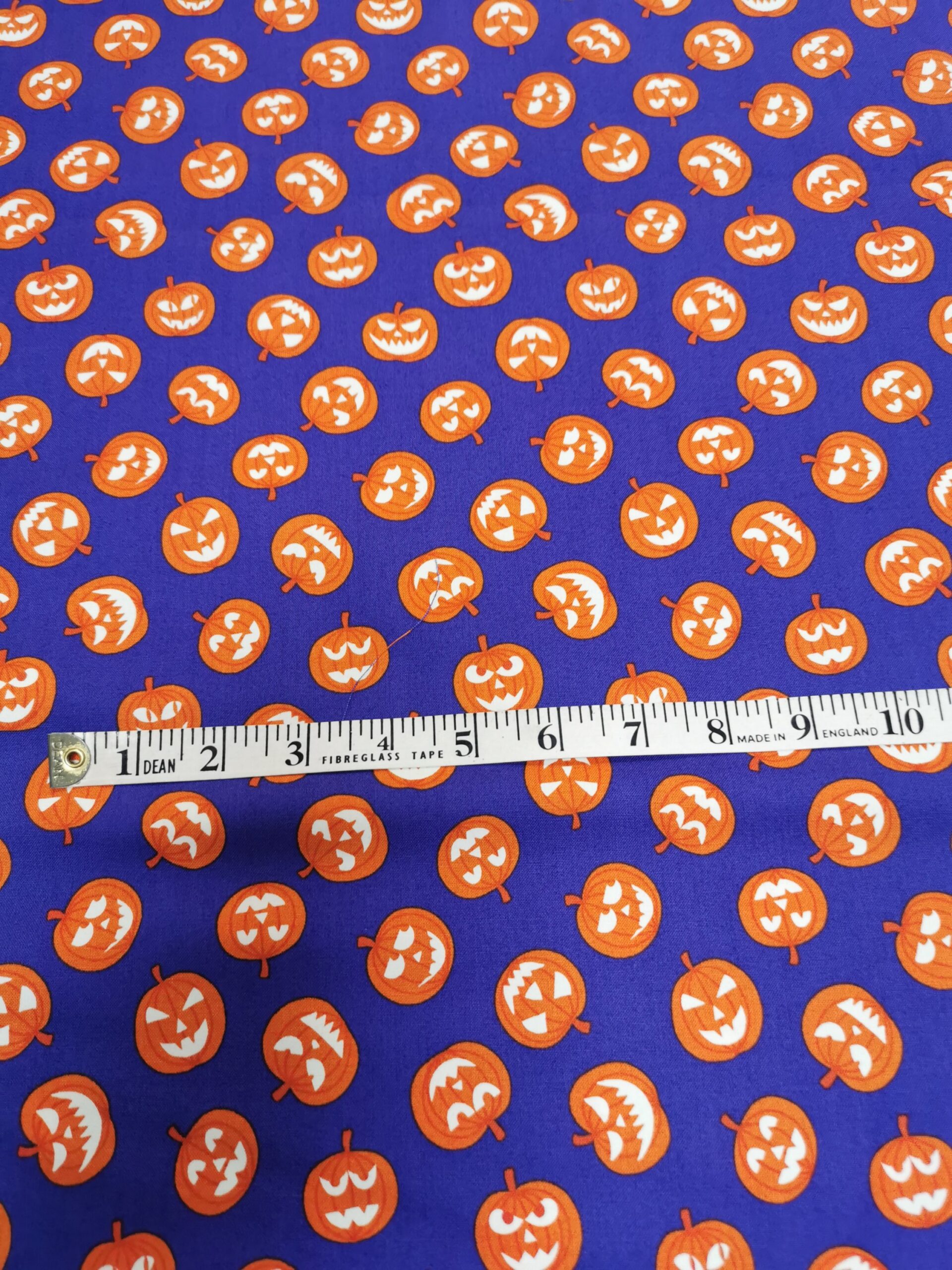 Castle spooky Halloween Lewis and Irene glow in the dark patchwork fabrics - Image 8