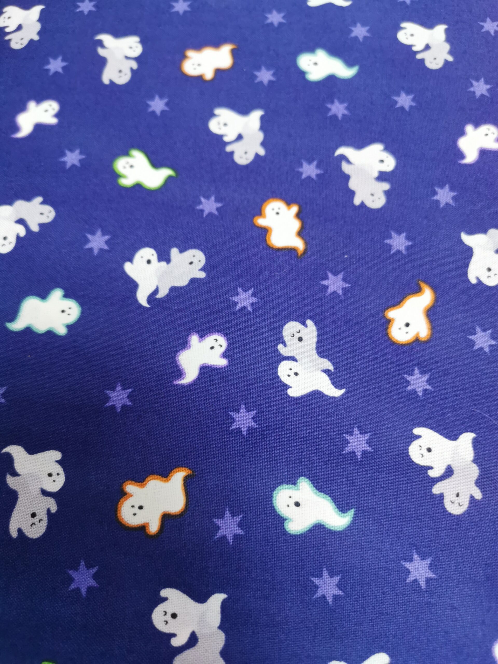 Castle spooky Halloween Lewis and Irene glow in the dark patchwork fabrics - Image 4