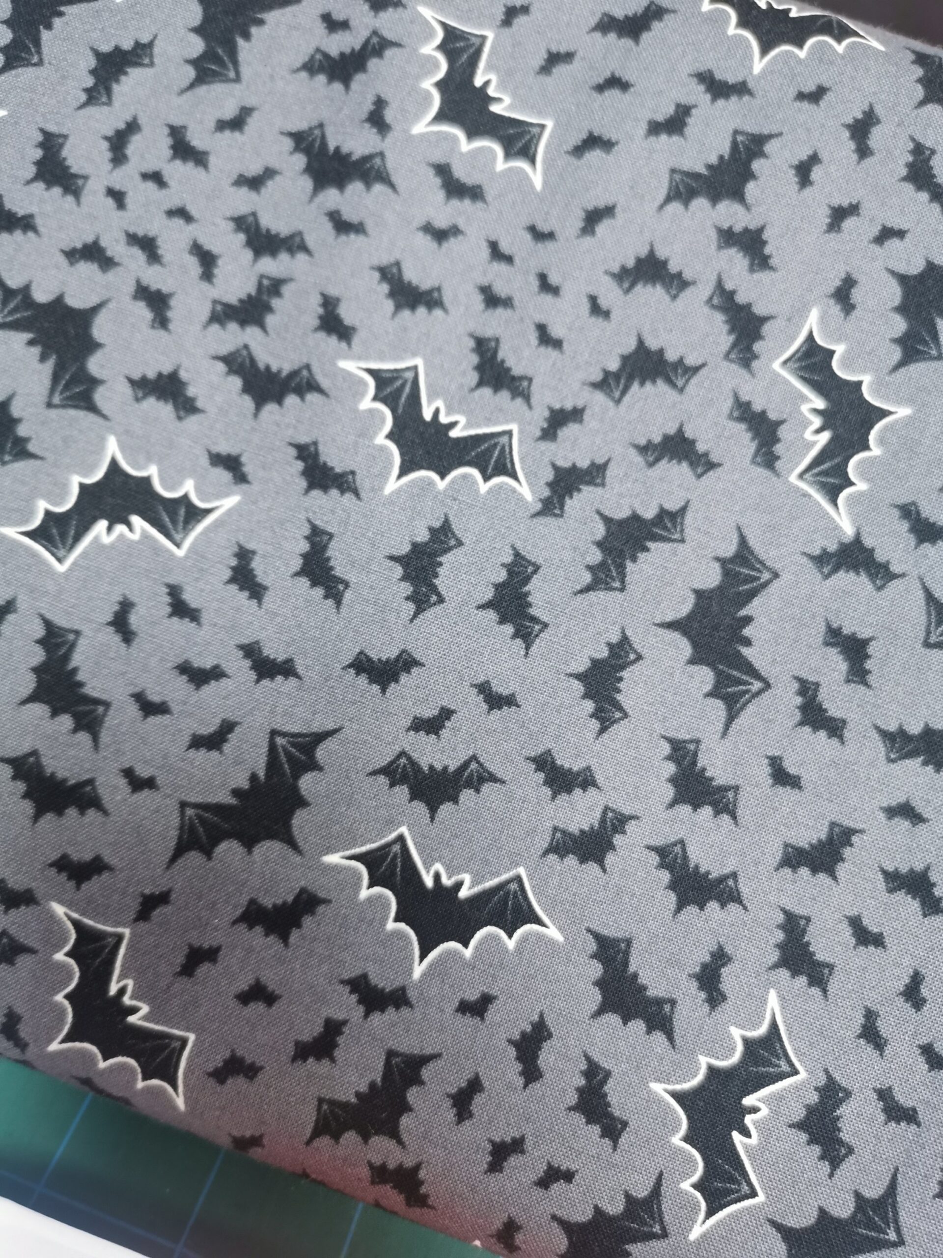 Castle spooky Halloween Lewis and Irene glow in the dark patchwork fabrics - Image 13