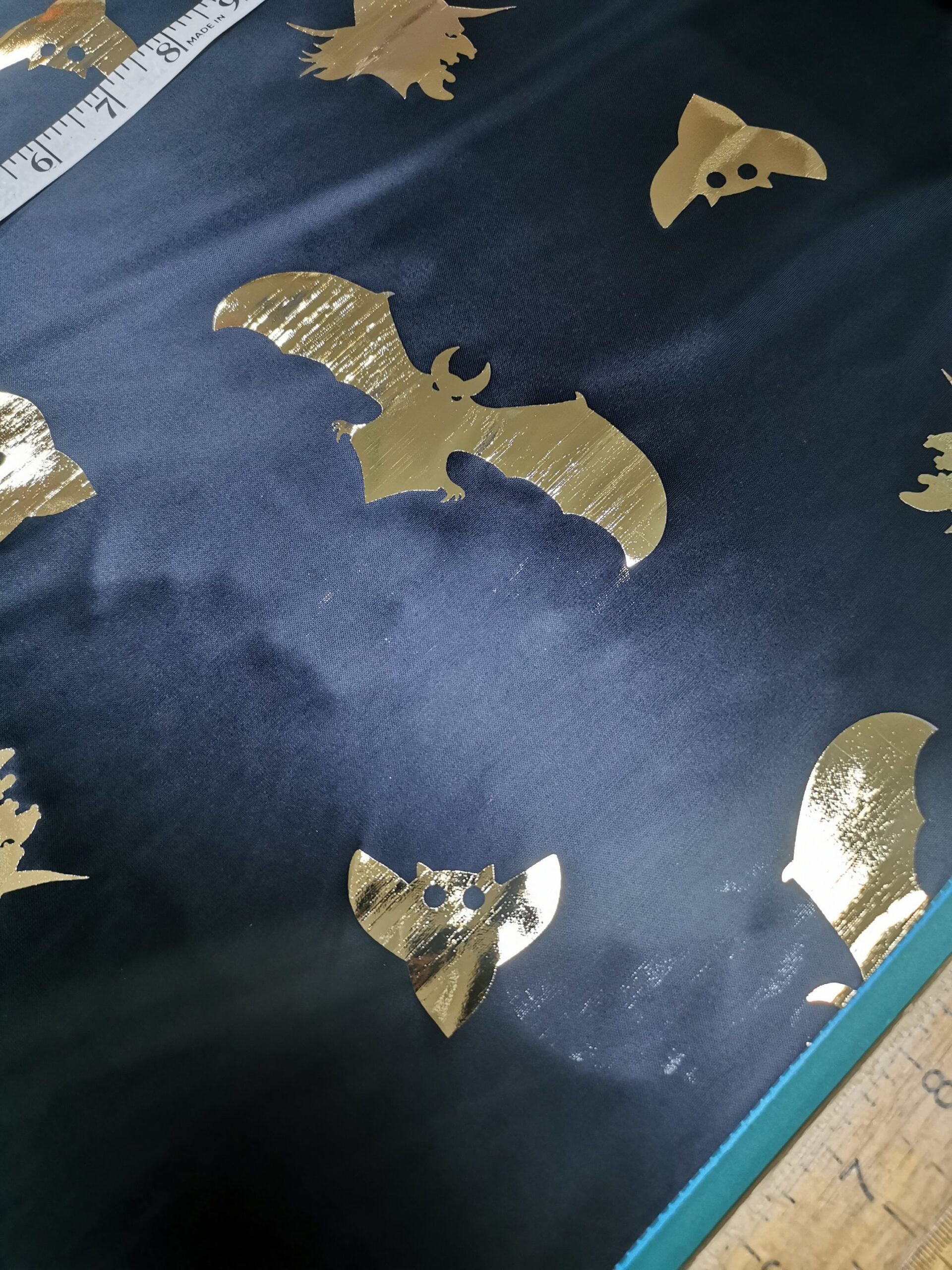 Polyester Halloween fabric £1 metre