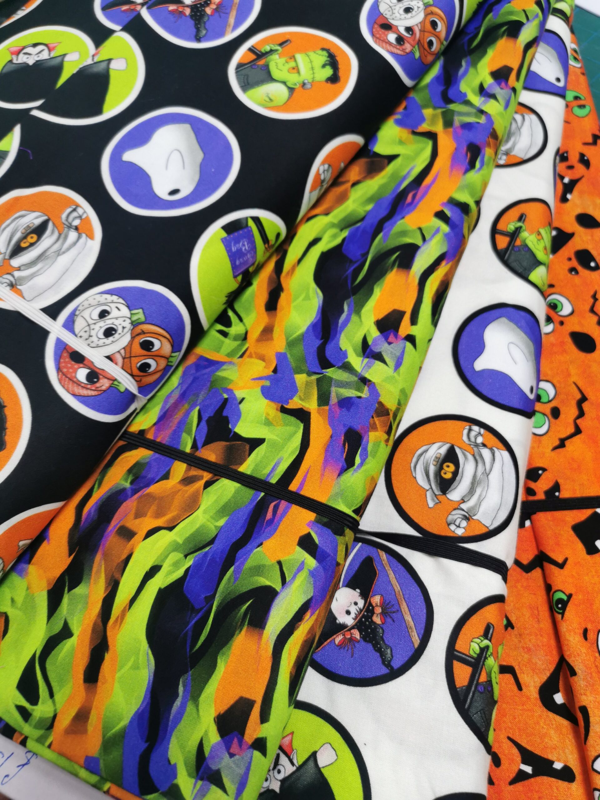 Halloween Spooktacular Patchwork Cotton