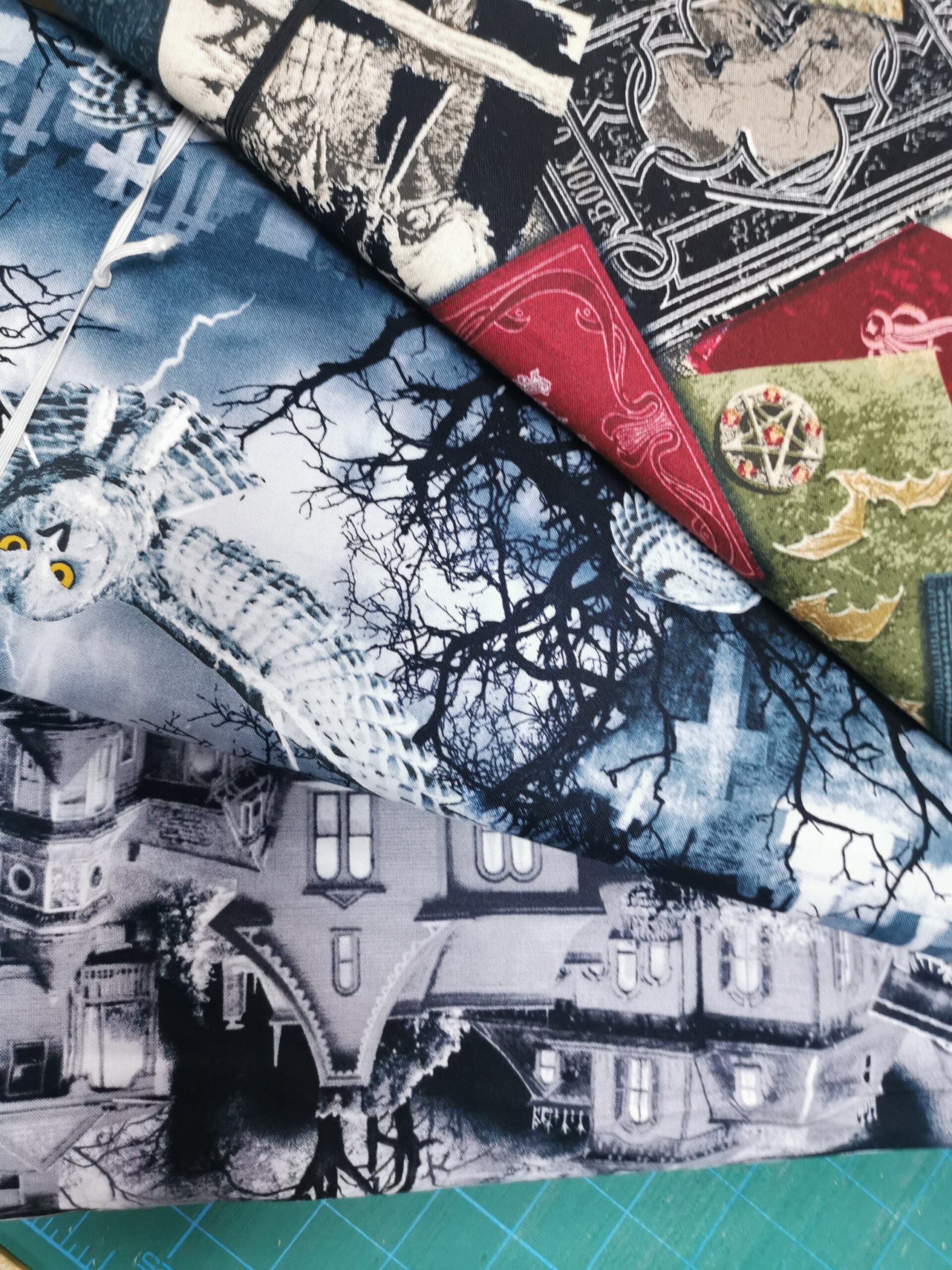 Wicked Halloween Timeless Treasures patchwork fabric