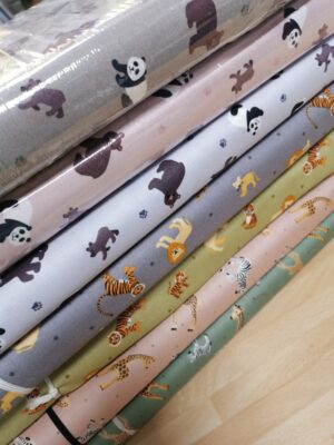 Lewis and Irene small things wild animals lions tigers giraffes zebra pandas and bears full metre just £6.50
